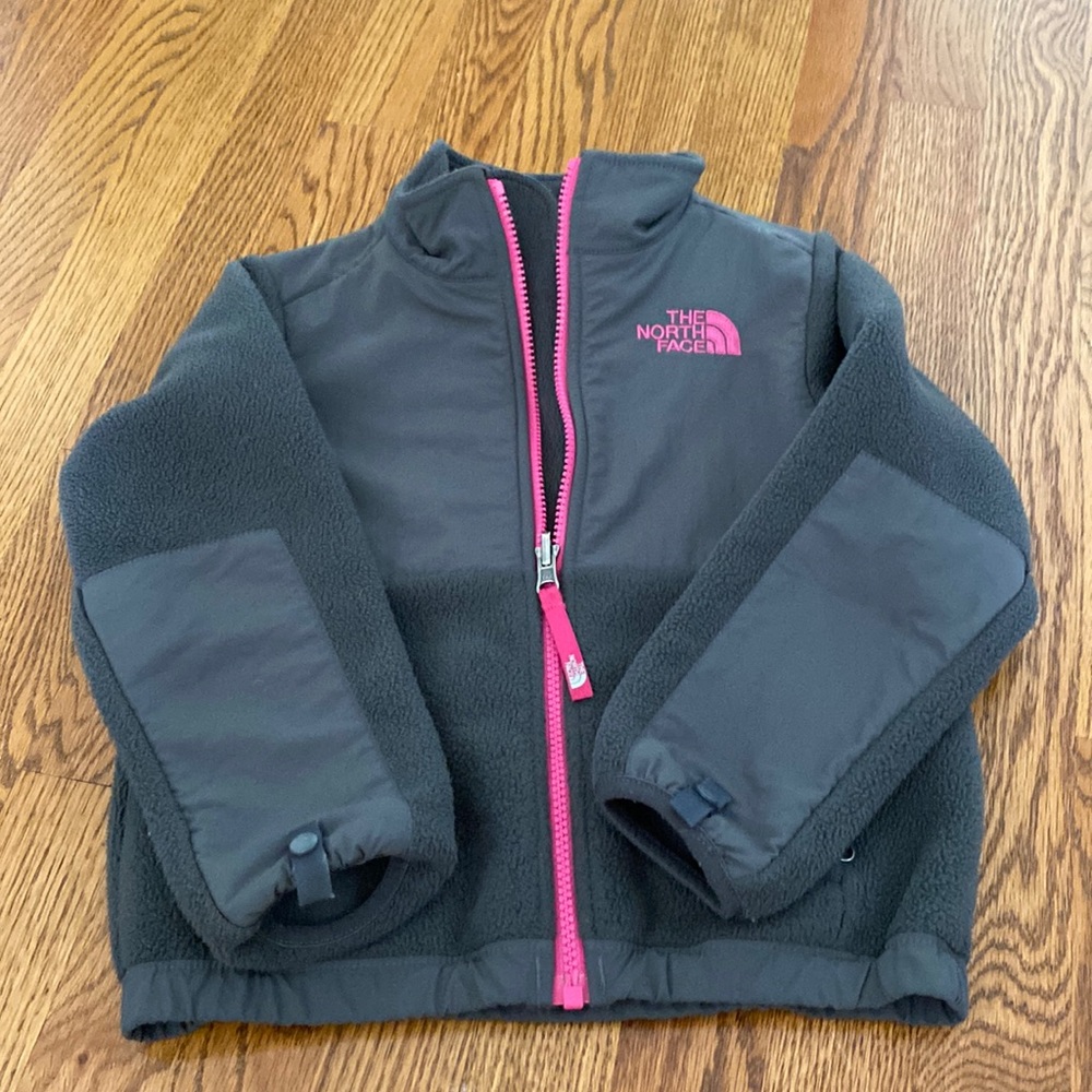 Little girls North face fleece full zip